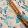 Embossed Jacquard Fabric Butterfly Design Sewing Material Cheongsam Dress Garment Fabric Wide 114cm Sold By Meter