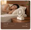Portable Rechargeable Smart Fan: Adjustable, Digital Display, Small, Automatic Oscillation, Wall-Mountable, Stand-Alone for Home Use