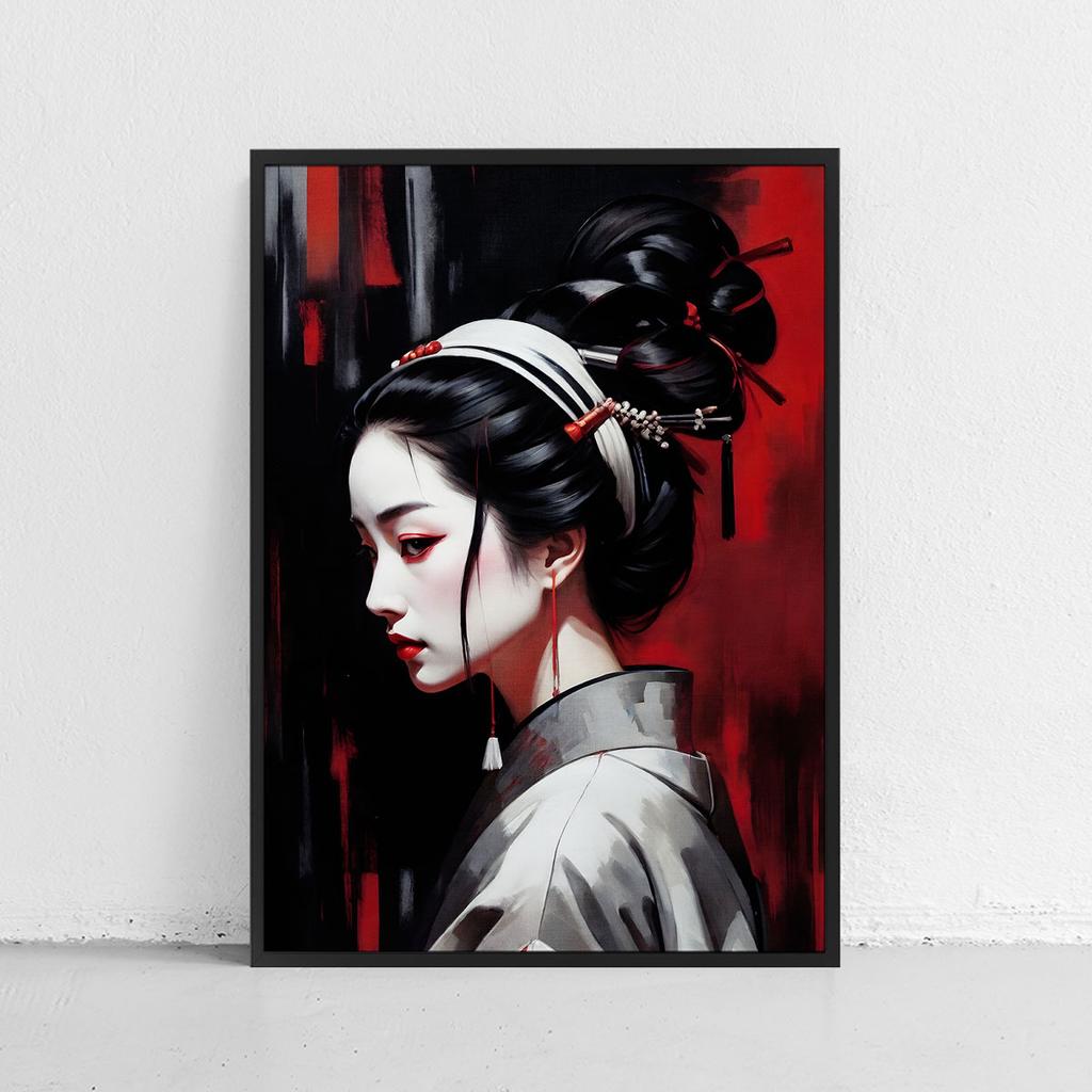 Poster Japanese Portraits