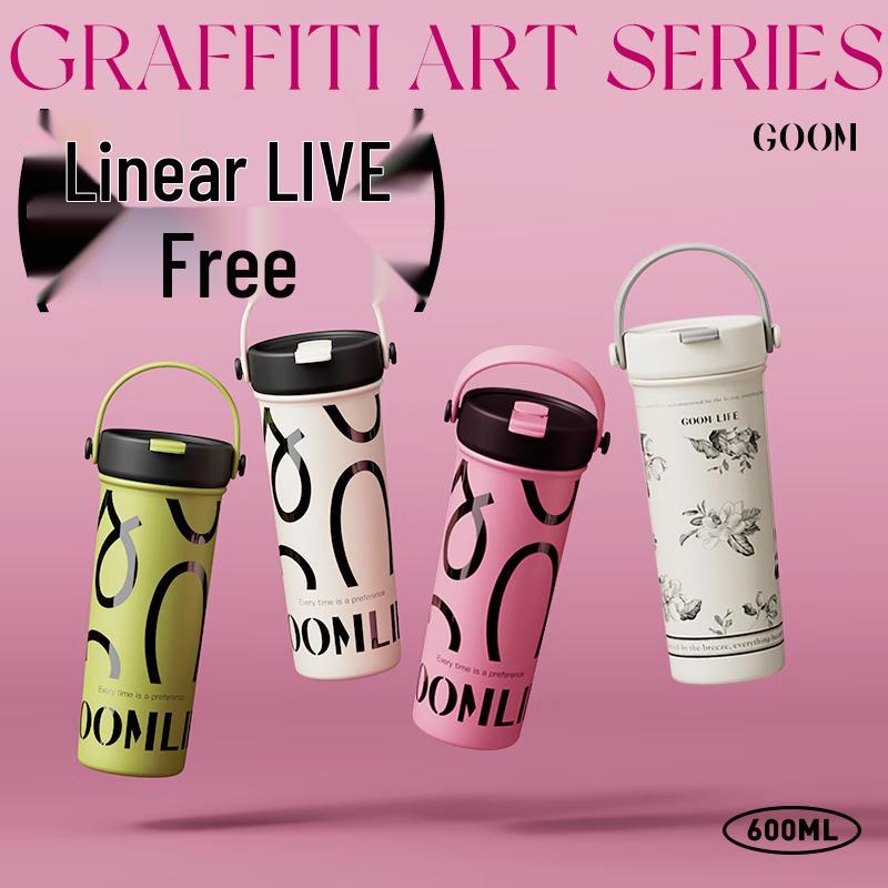 Gemo Art Hand-Painted Insulated Mug