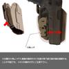 LayLax GARUDA Compact Airsoft Supplies Multi-Fit Holster, Black, Medium,