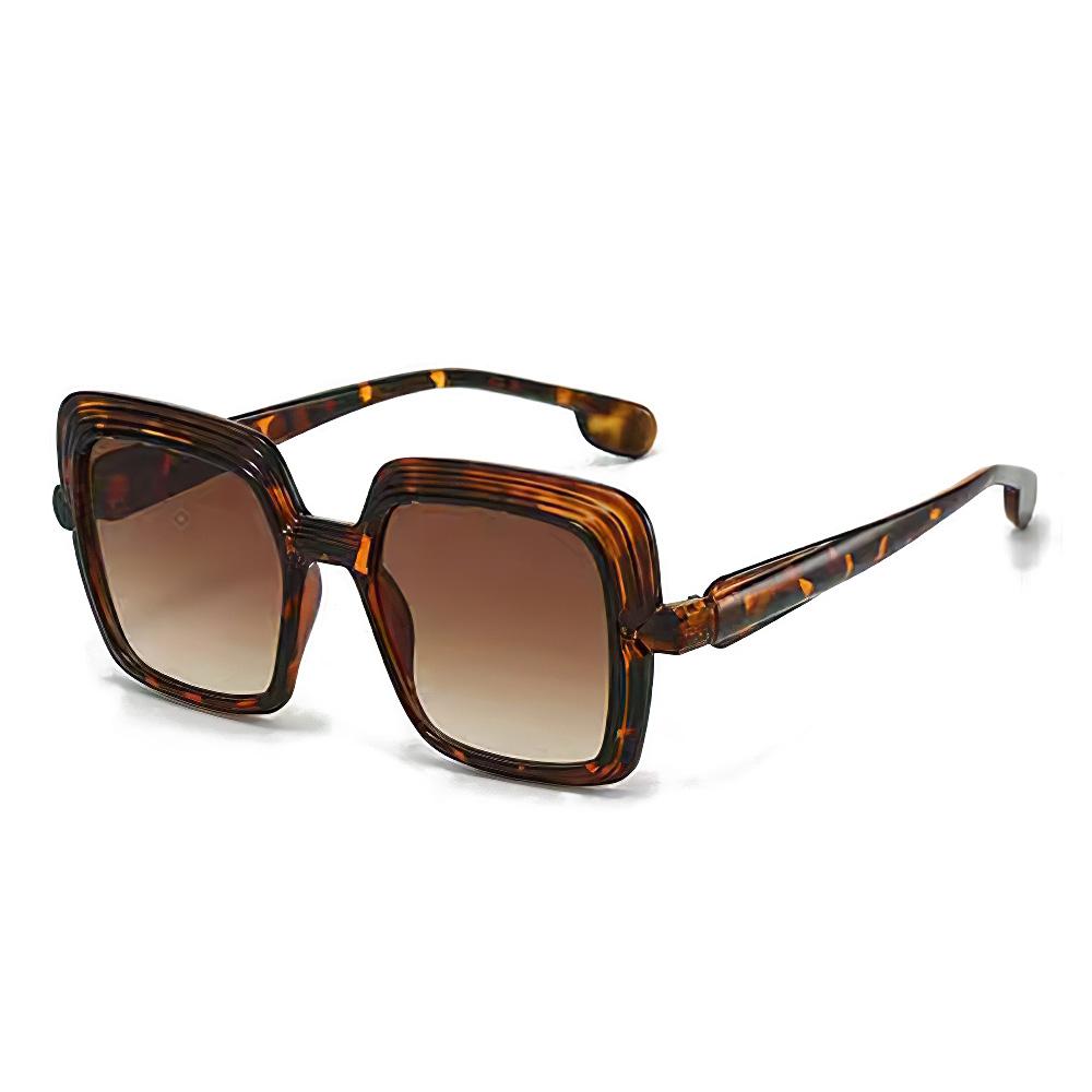 Double Frame Transparent Frame Sunglasses For Women Personalized Accessories Light Luxury Avant-Garde Design Sunglasses Women