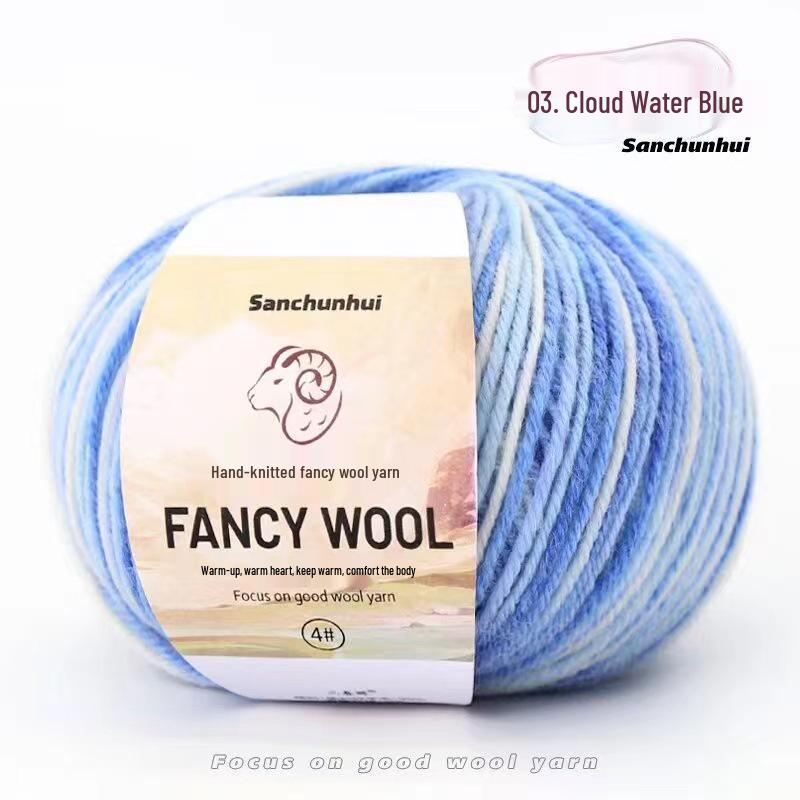 Chunky Merino Wool Yarn 50g for DIY Knitting & Crochet Sweaters and Scarves