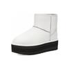 (WMNS) UGG Classic Mini Platform Matte Boot 'Ultra Matte White' Women's 1130611-UMWH
