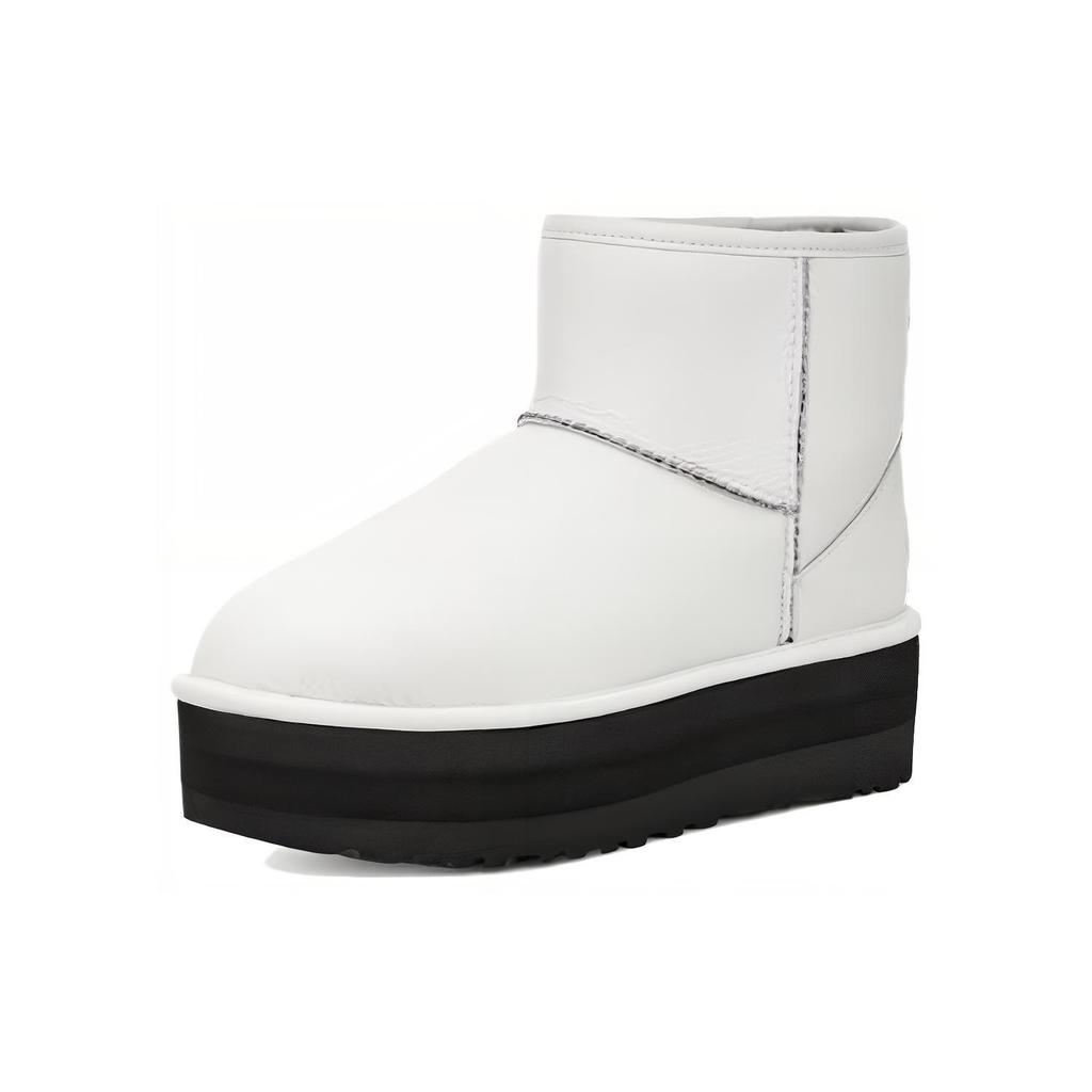 (WMNS) UGG Classic Mini Platform Matte Boot 'Ultra Matte White' Women's 1130611-UMWH