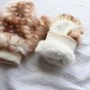 Warm Gloves Deer Pattern Thickened Plush Gloves Collar Leg Cuffs Christmas Themed Adjustable Straps Winter Headgear