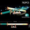 Samurai Sword Building Blocks Ninja Blade Katana Japanese Anime Butterfly Nichirin Knife Bricks Toys for Adult