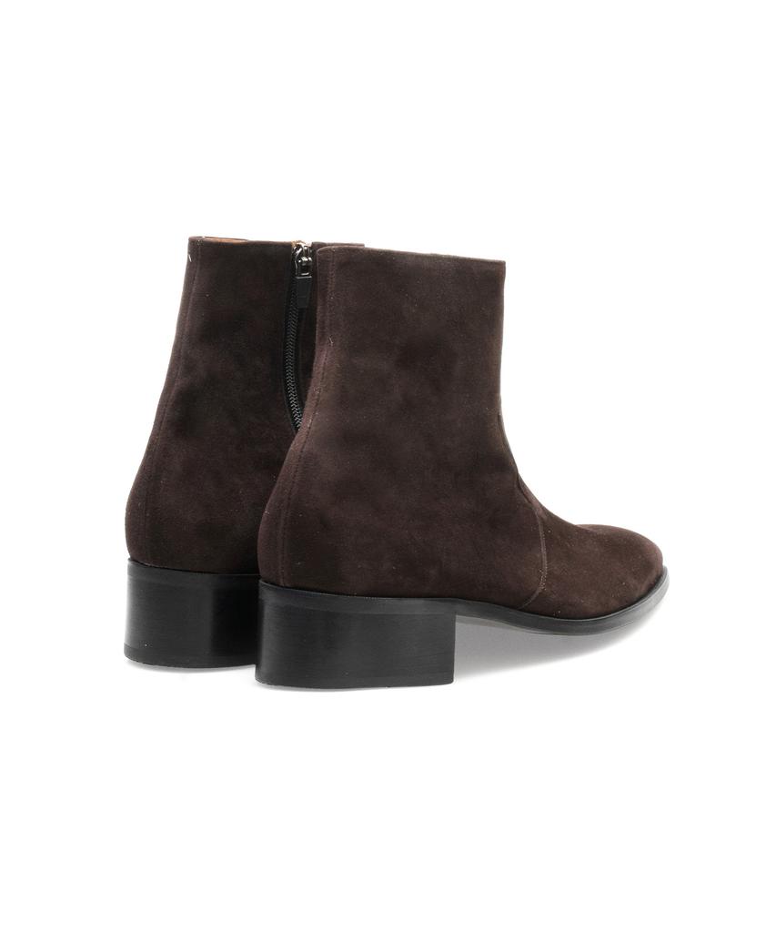 Allclassic Alc139 Adore Western Boots Black_D.Brown Suede