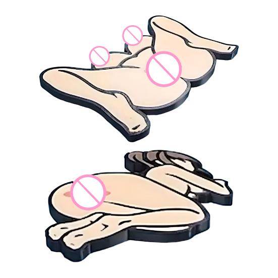 Naughty Sexy Bread Clip Sexy Ladies Bag Clips Airtight Bag Sealers Reusable Food Bag Clips Novelty Kitchen Gadget