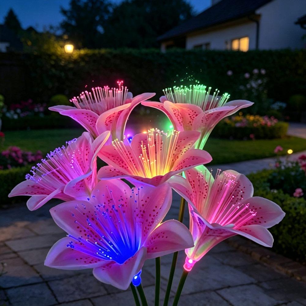 Solar Powered Solar Garden Light LED Simulated LED Solar Lamp Garden Courtyard