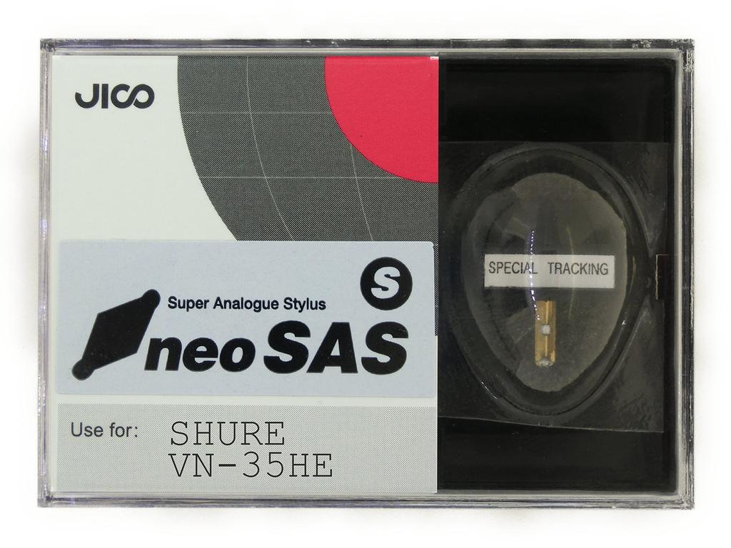 JICO Platespillerstift Erstatningsstift for SHURE neo Sapphire Cantilever VN-35HE SAS/s 192-VN35HE (SAS/S)