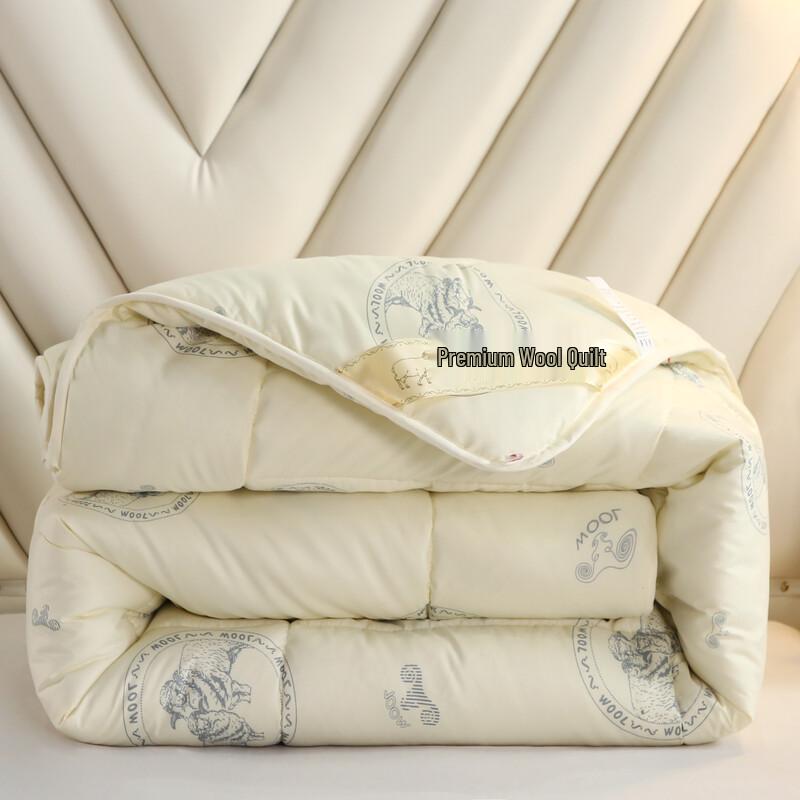 Langsha Premium 100% Wool Winter Comforter