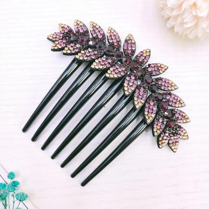 1PC Fashion Hair Comb Women Hairpin Rhinestone Hair Ornament Ladies Headwear Hair Accessories