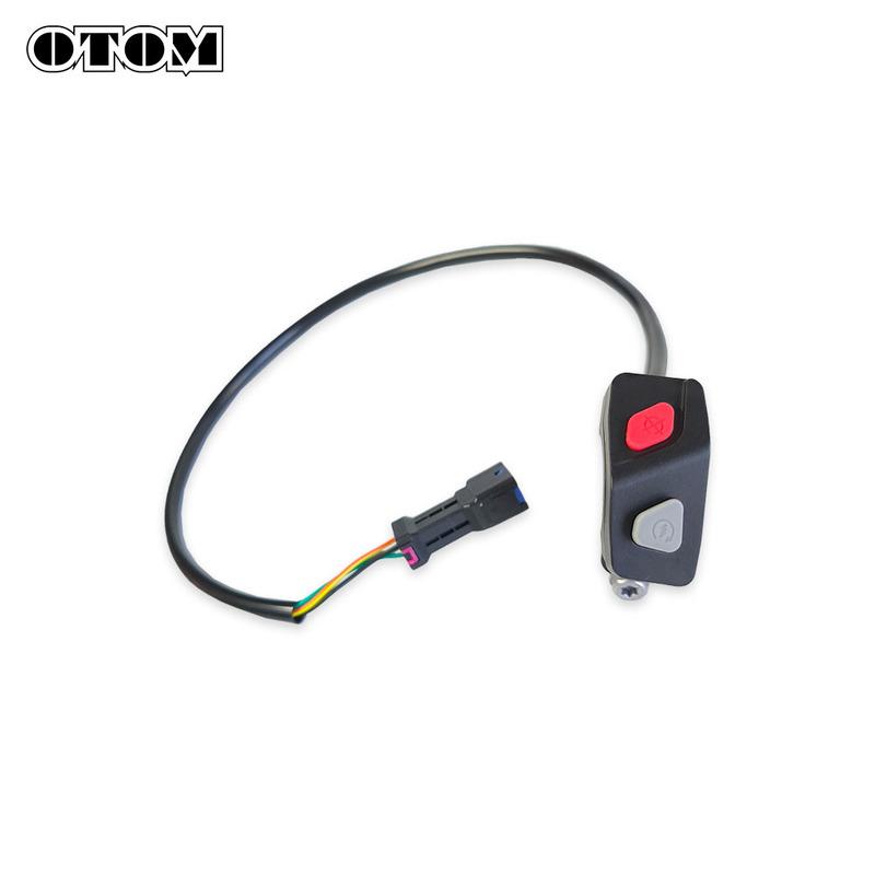 OTOM 2023-2024 Motorcycle Start Kill Switch Stop Button Handlebar ON/OFF For KTM HUSQVARNA GASGAS SX SXF XC XCF FE TC TE MC ECF