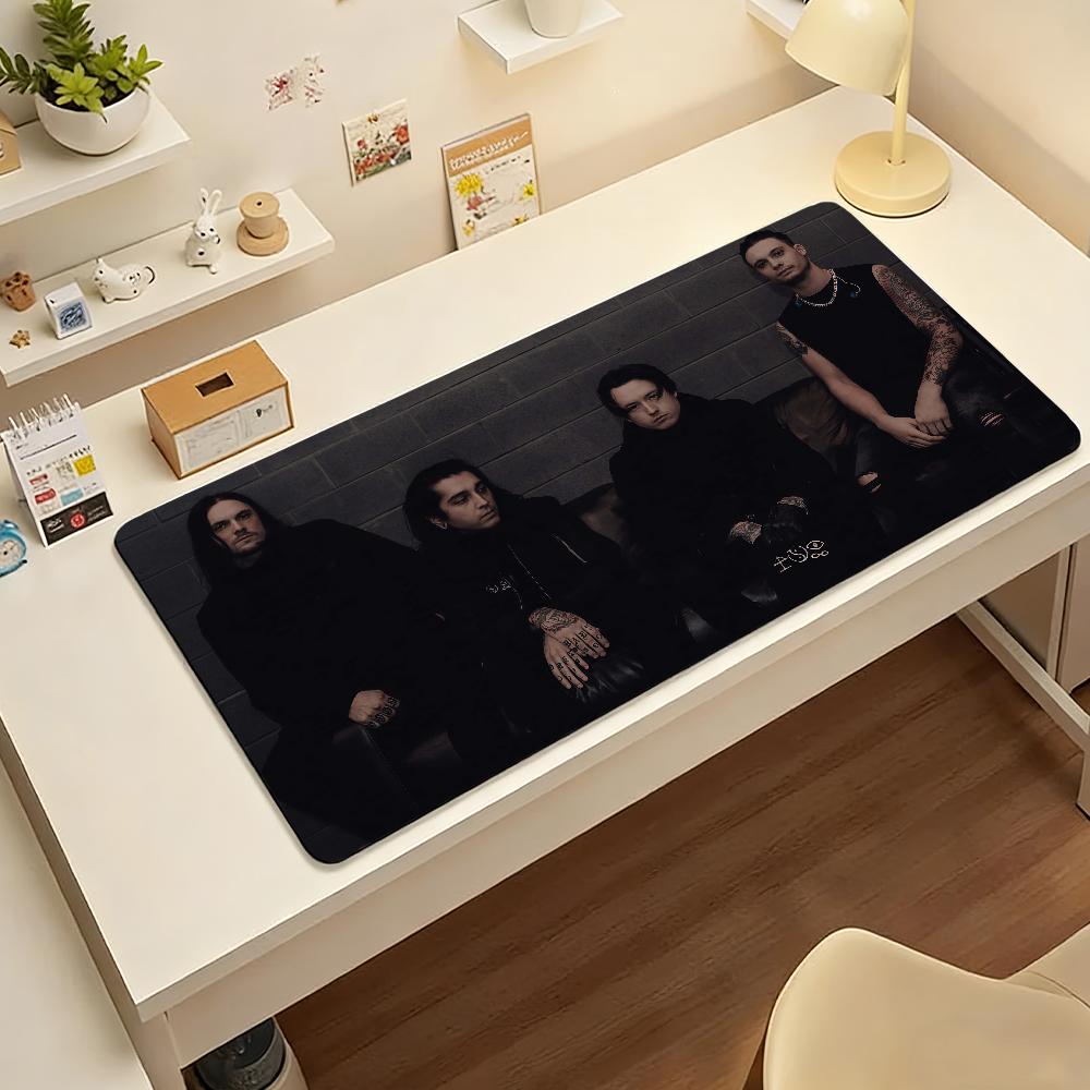 BBad OOmensS Mouse Pad Nonslip Locking Edge DeskMat PC Laptop Accessories Rubber Office Keyboard Large Game XXL Carpet