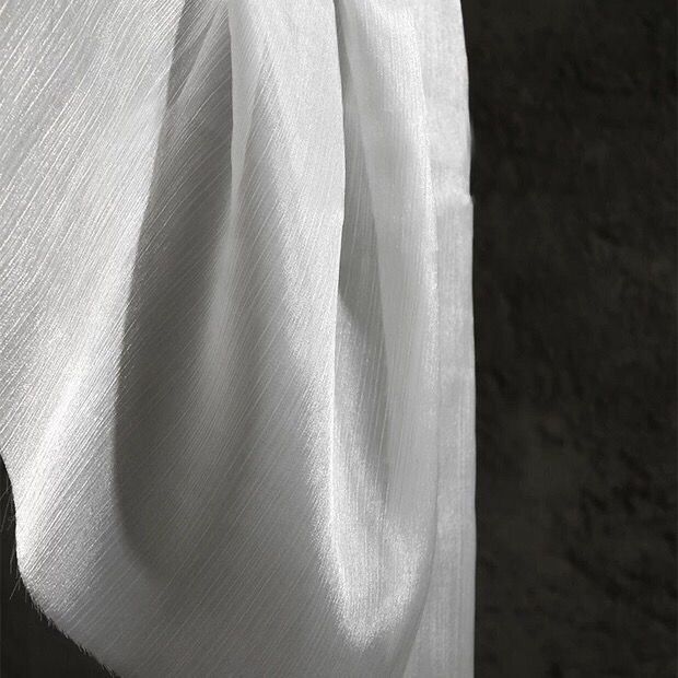 Smooth Flowing Water-like Slightly Textured Net-like Fabric Suitable for Wedding Dresse Formal Gown and Designer Clothing Fabric