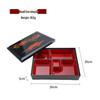 DeRuien Japanese Style Partitioned Bento Boxes