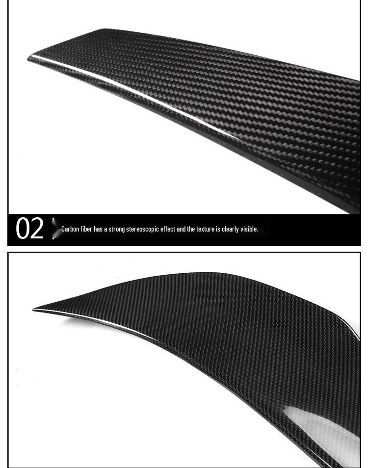 BMW 3 Series Carbon Fiber CS Style Tail Wing Spoiler (2012-2019)