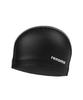 Lenomasuyeongbog Adult Simple Logo Pu Swim Cap Black Ro-Rc2F001-Bk