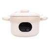 Electric Lunch Box 304 Stainless Steel Insulated Cordless Food Warmer Bowl 470ML Large Capacity No Water Needed