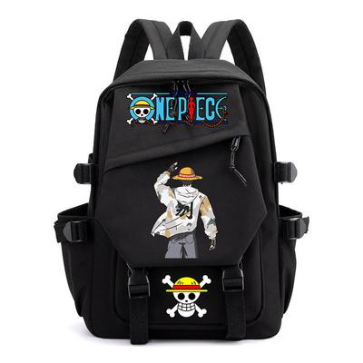 Mochila escolar de anime ONE PIECE mochila infantil mochila para escola primária masculina e feminina estudantes do ensino fundamental estudantes universitários mochila para campus