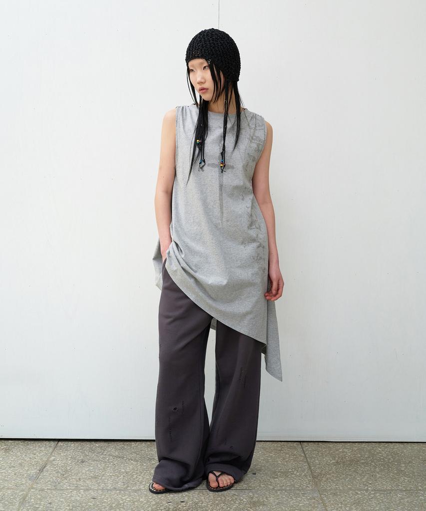 The Vinyl House Unbalance Layered One-Piece (W) Gray