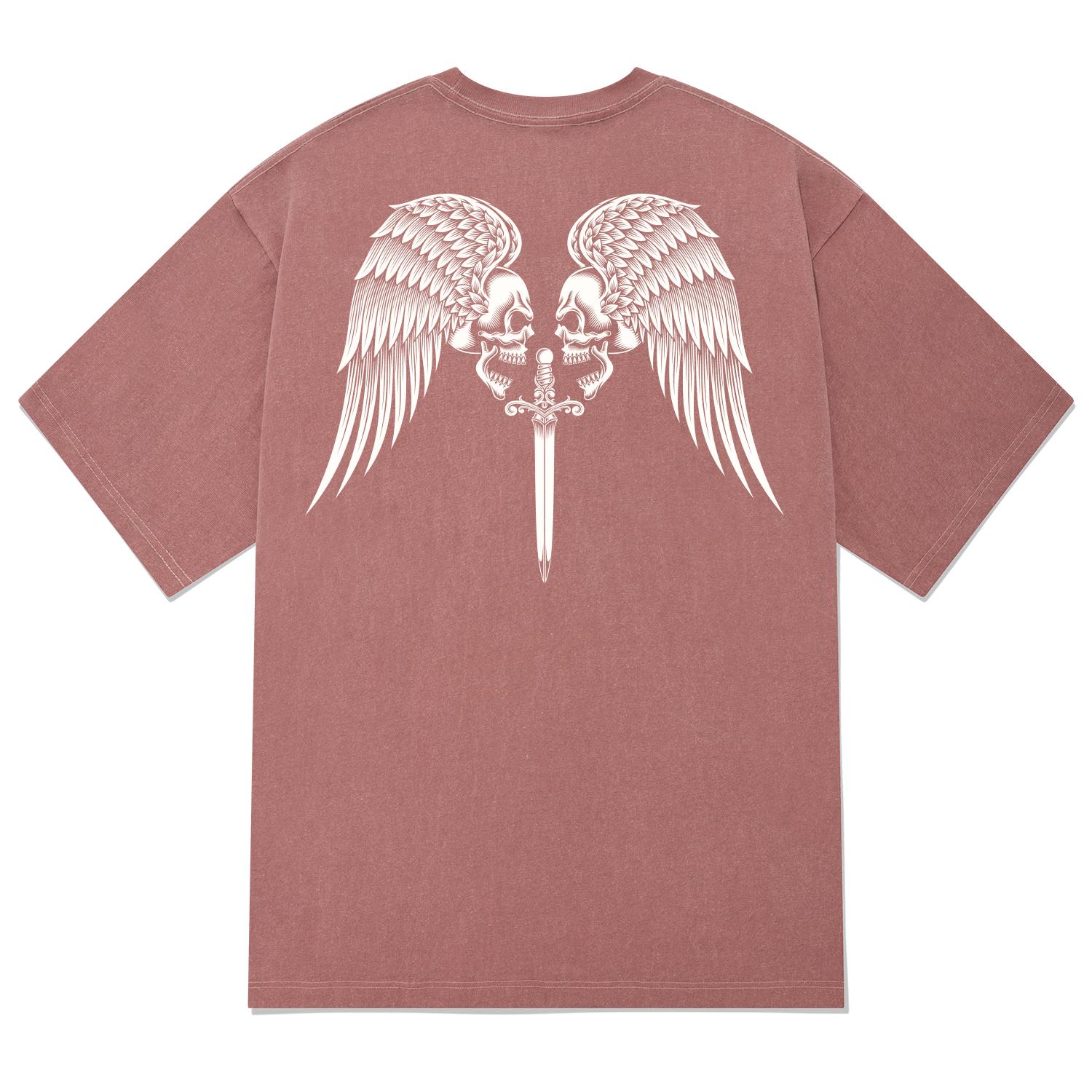 Khan 6312 Ktpp0017 Knights Of The Round Table Pigment Short Sleeve T-Shirt - Pink Pink/L
