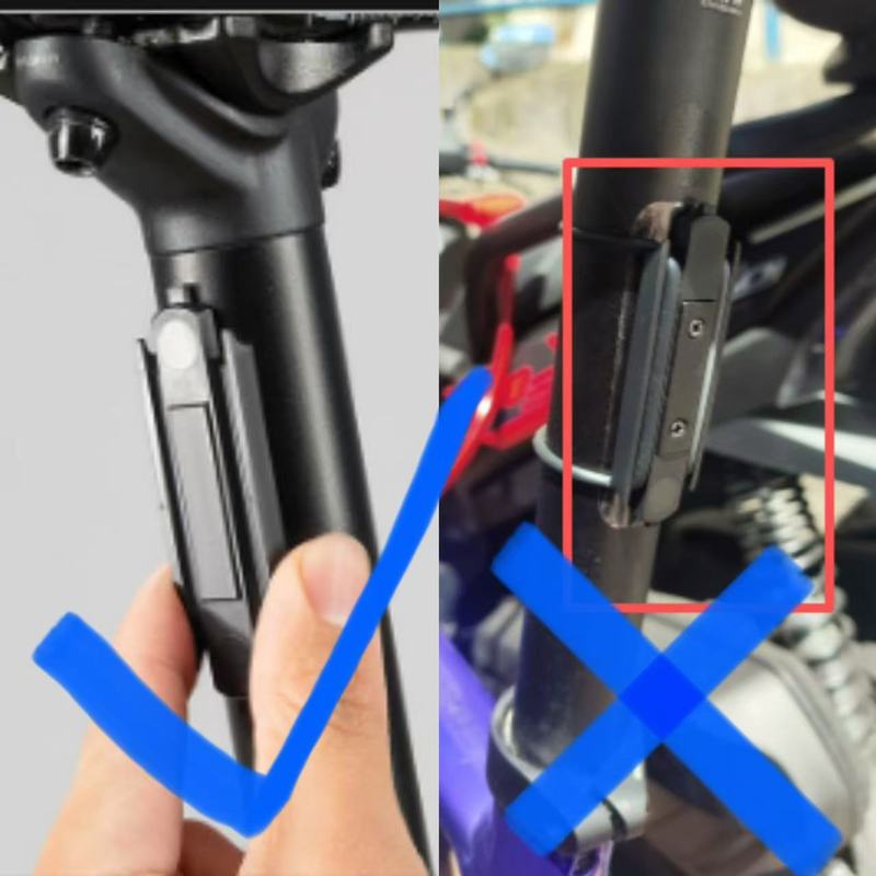 ROCKBROS Intelligentes Start-Stopp Fahrrad-Rücklicht Magnetisches Rücklicht 7 Modi LED Fahrrad-Nachtfahr Ausrüstung Intelligenter Bremsensor