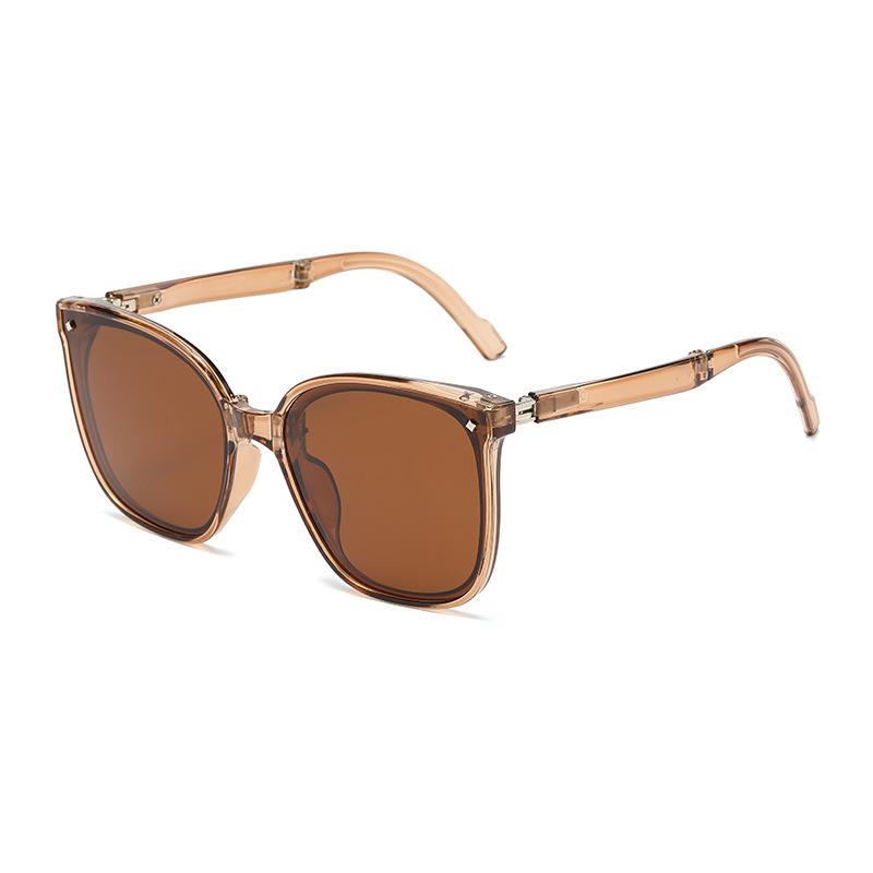 

04021 Folding Fashion Sunglasses 2023 New Personalized Polarized Sunglasses, Versatile Trend Glasses