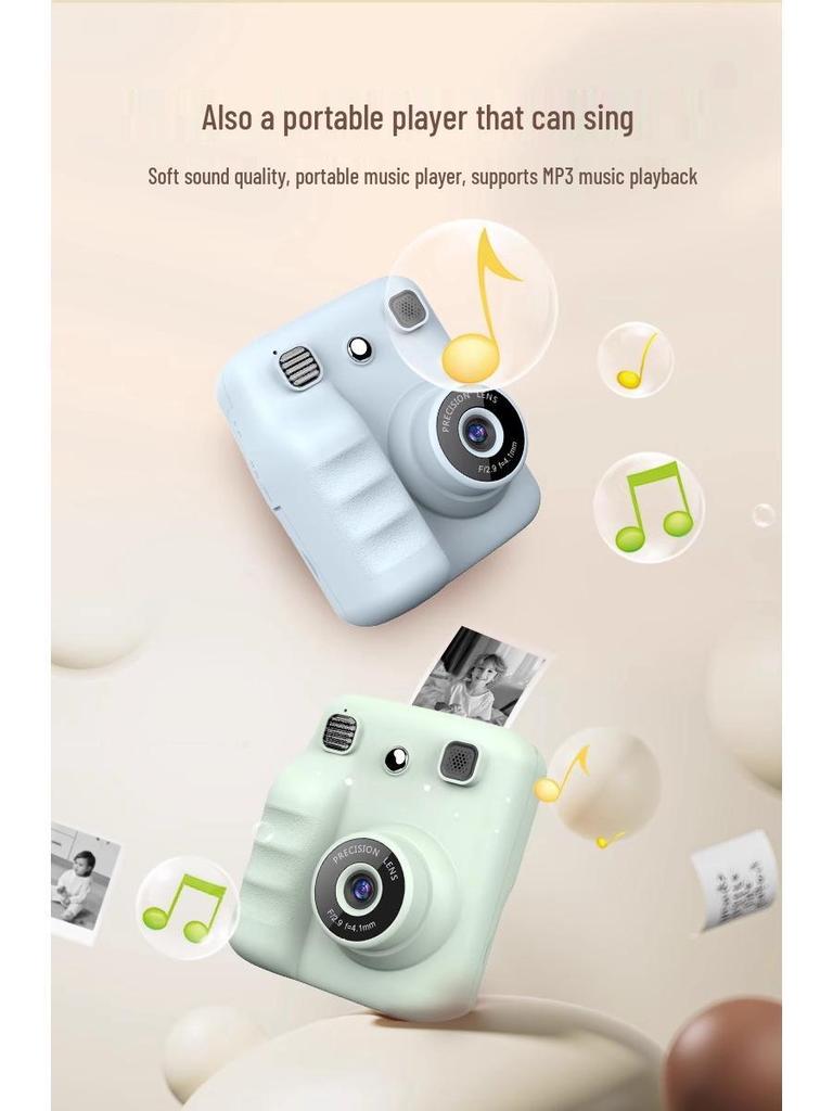 Polaroid Color 2025 Children's Camera: Capture Photos & Videos, Instant Photo Printing