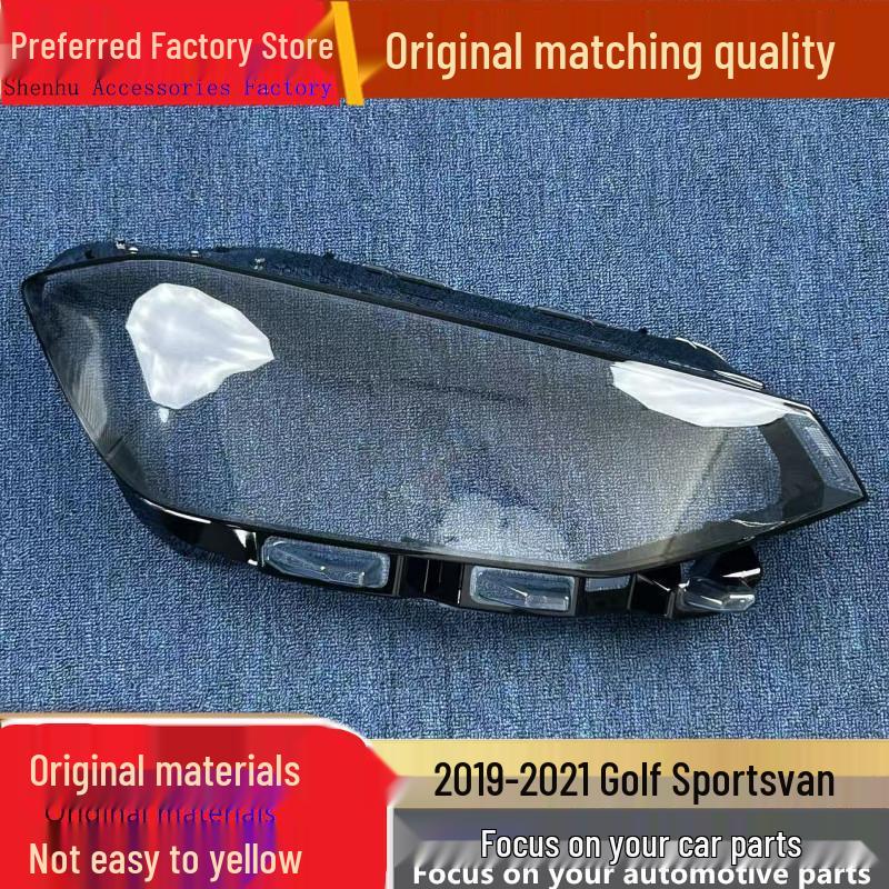 Golf Sportsvan 19-21 Front Headlight Transparent Cover