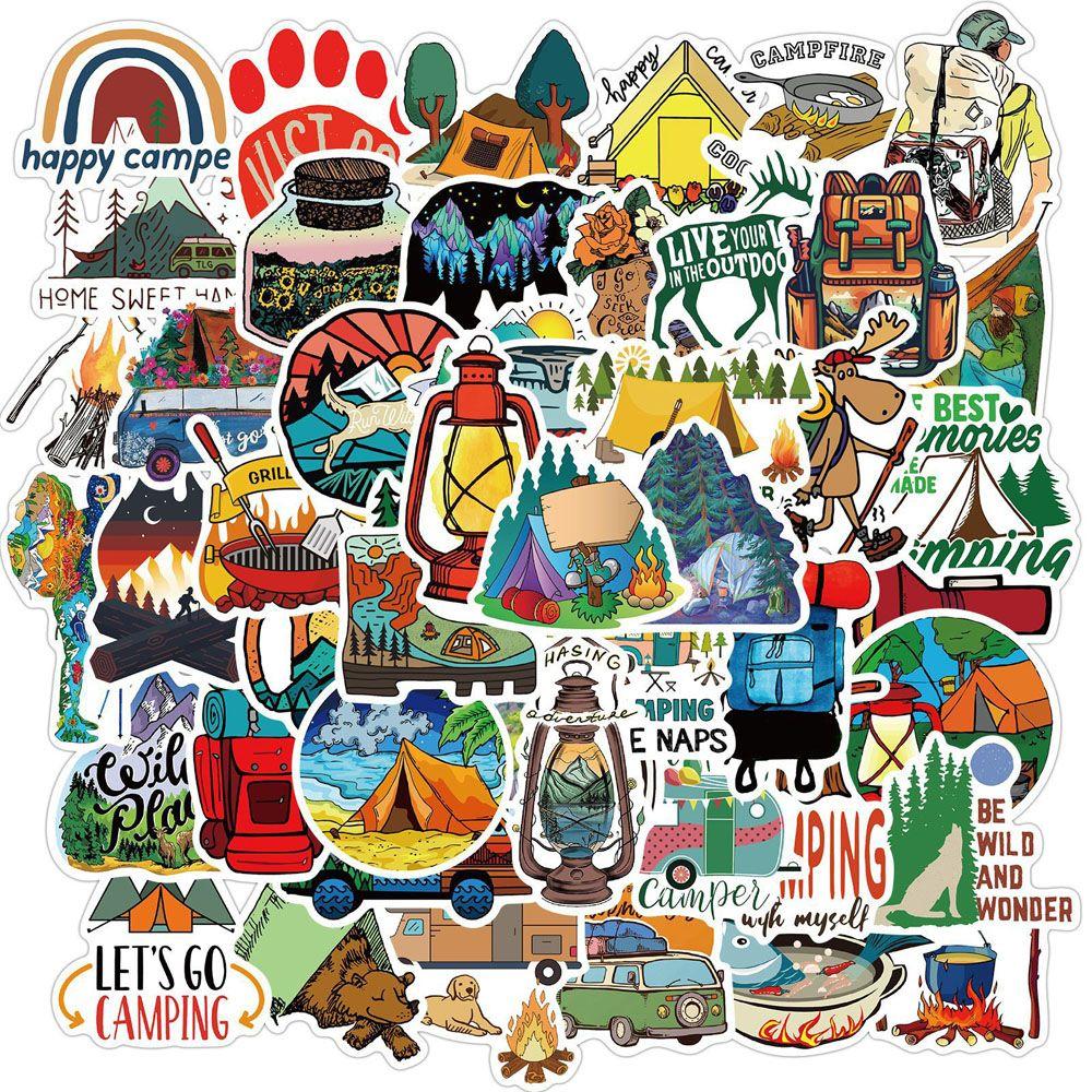 Motorcycle Luggage Guitar Cartoon Graffiti Stickers School Office Supplies Skateboard Diary Decals