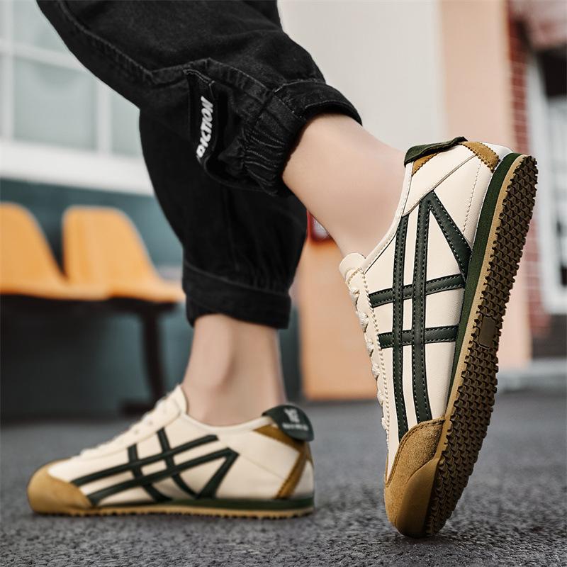 Forrest Gump Shoes Men's Shoes 2025 New Flat Shoes Casual Sports Shoes Men's Retro Soft Sole Running Trendy Shoes Men's Models