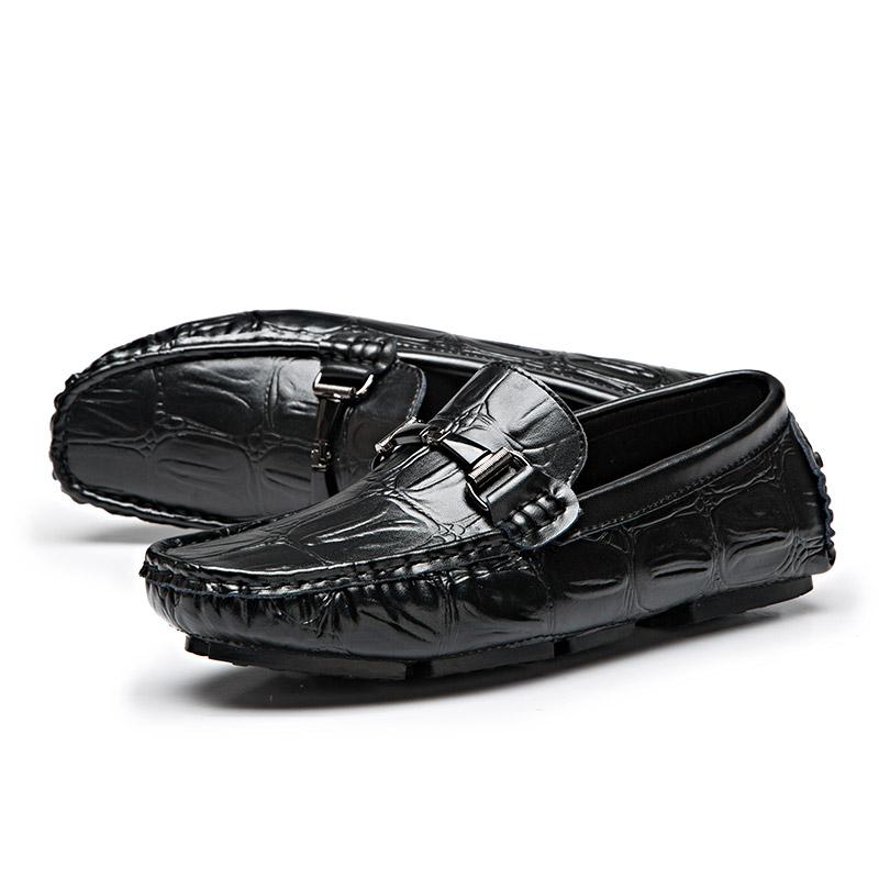 Men Loafers Fashion Mens Leather Shoes Genuine Slip-on Walking Shoes Handmade Man Casual Shoes Luxury Driving Shoes Man Shoes