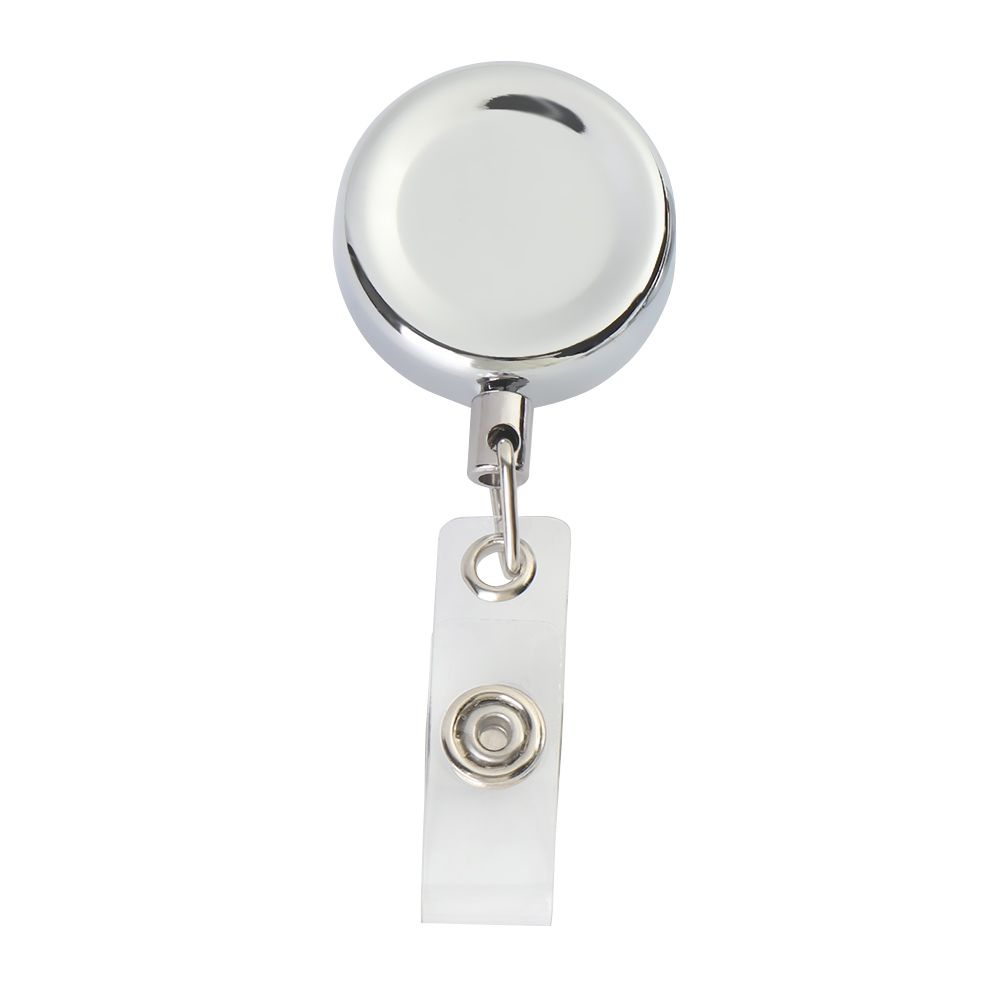 

1 шт. Кліпса для ID-картки з іменем, Кліпса проти втрати, Металевий тримач для бейджа, Ремінці, Кільце для ключів, Висувний