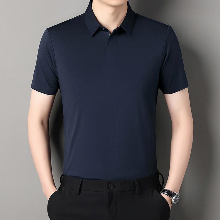 Summer Men s Short Sleeve Shirt Business Casual Versatile M