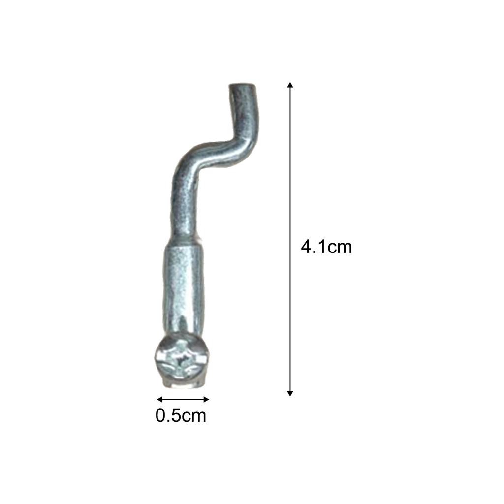 1/4pcs Z-style Cable End Fixing Dog Leg Z Cable End For Lawn Mowers Easily Fits 2mm Cables Garden Power Tool Accessories