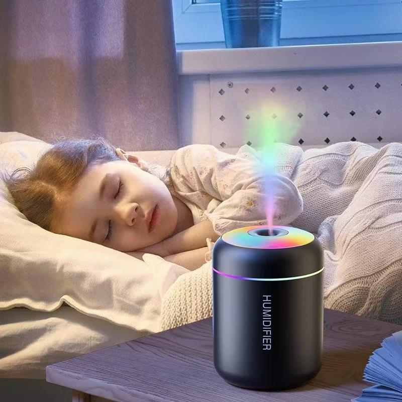 New Mini Air Humidifier USB Electric Aroma Diffuser Essential Oil Purifier Aromatherapy Mist Maker Halloween Home Bedroom Lights