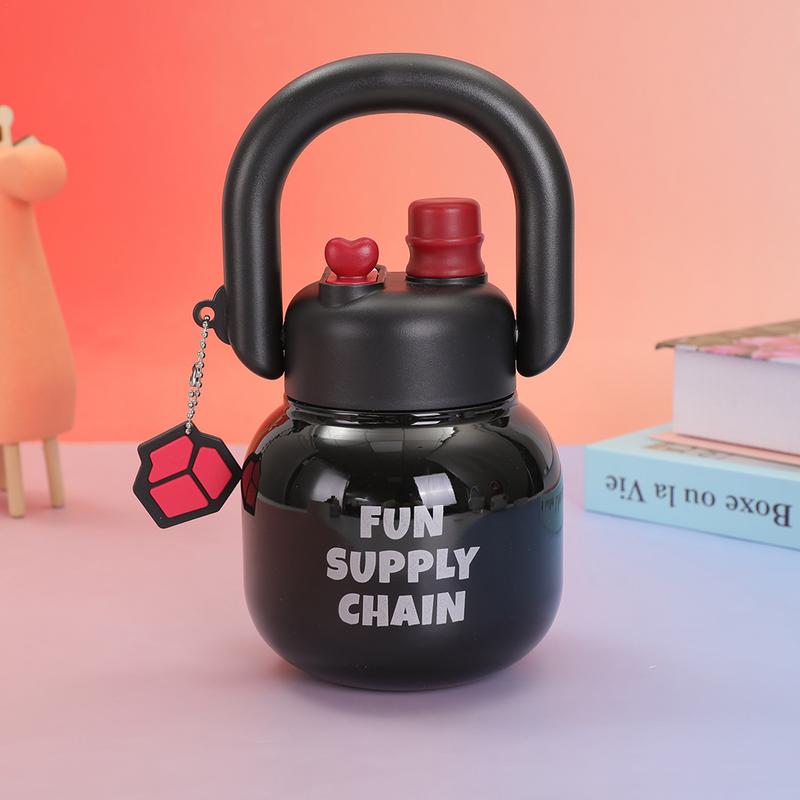 Big Belly Water Bottle Insulated Water Bottle Stainless Steel Cute Water Bottles With Handle Large Capacity Water Cup Portable