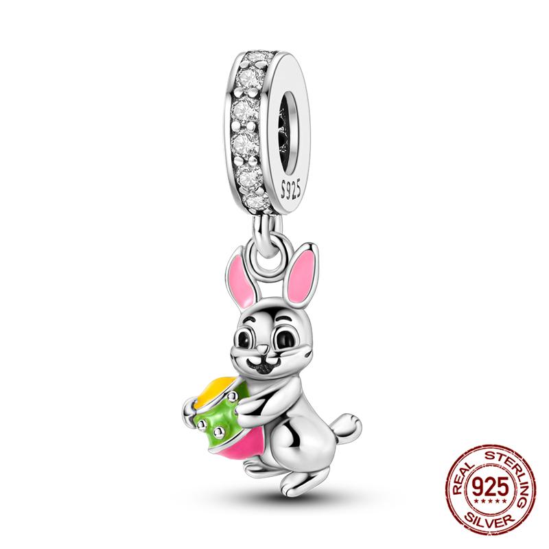 Fit Charms Fororiginal Bracelets And 3Mm Bracelets Cat Pendant Under The Mooncopper Jewelry Making For Women Gift