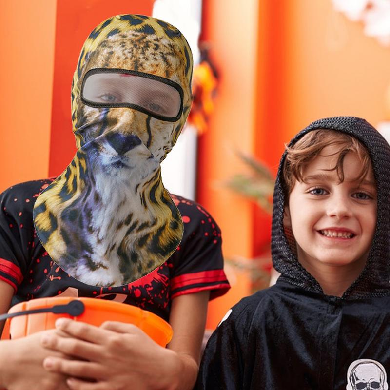 3D Маска для лица Полнолицевая маска-капюшон Удобная Смешная Дышащая Приятная для кожи — фото 5