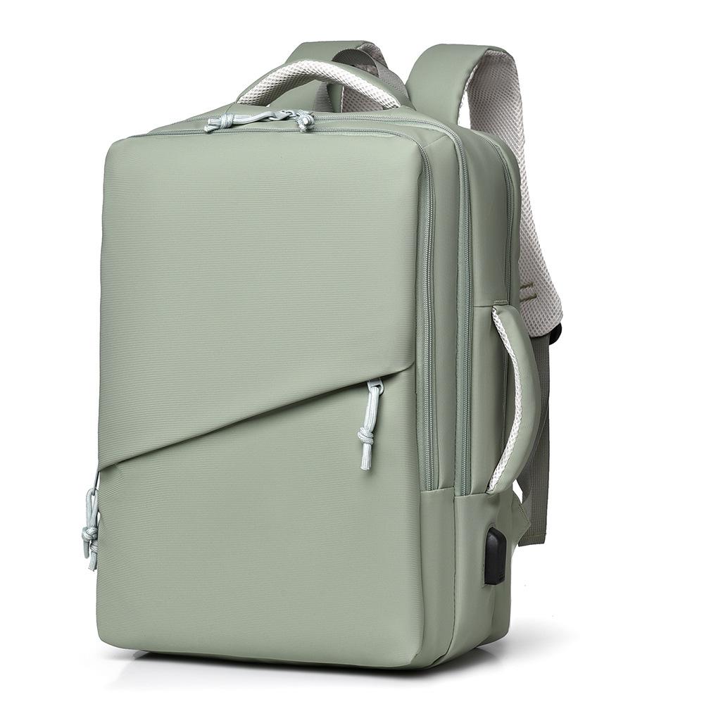 

Деловой рюкзак 25 л Большой вместимости Разделение сухого и мокрого Многофункциональный Рюкзак для отдыха и путешествий зелёный