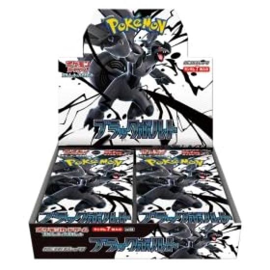 

Коллекционная карточная игра Pokemon Black Bolt BOX [Оригинальный продукт/нераспечатанная коробка в термоусадочной пленке]