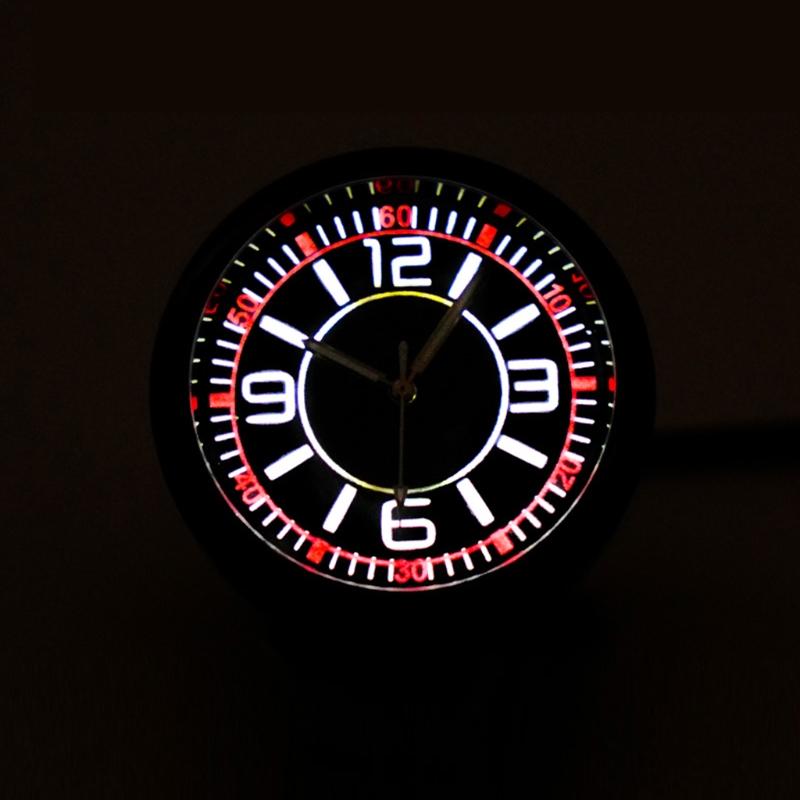 Vehicle Mini Clock Dashboard Clock Universal Car Decoration Gift for Friends