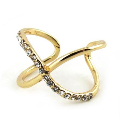 [N1594] - Golden 'Sissi' Designer Ring