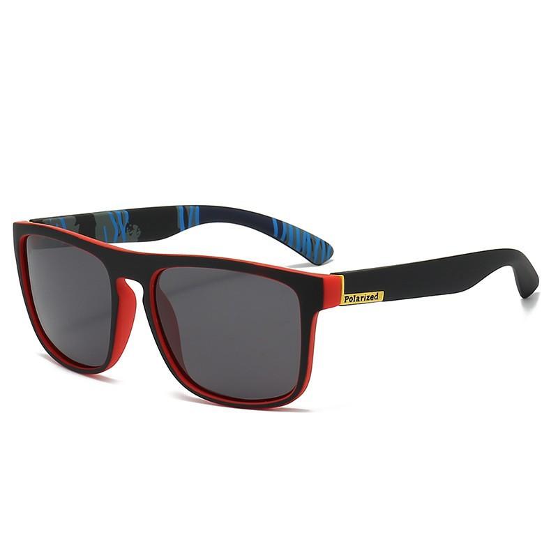 New men's polarized sunglasses, colorful film sports sunshades, European and American elastic paint sunglasses