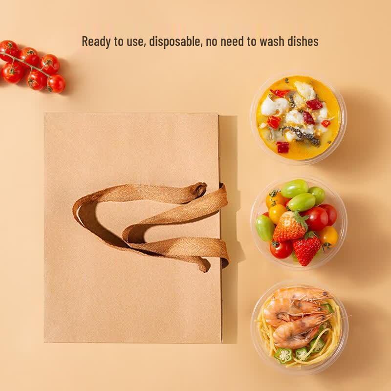 HANDUNYOU Individually Wrapped Bamboo Disposable Chopsticks