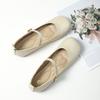 Fashion Brand Designer Women Mary Jane Shoes 2025 Fashion Round Toe Ladies Comfort Soft Sole Flats Women's Comfort Ballerinas Shoes 43