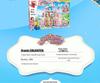 Princess Leah Series: Snowing Swan Castle & Violet Royal Carriage Building Blocks (2605-2616)