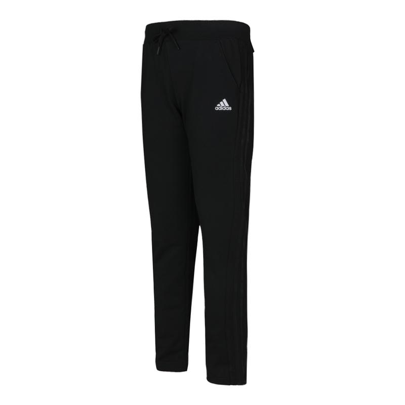 Adidas Pt Ft 3S Oh Knitted Lace-Up Simple Fashion Casual Pants Women Bottoms Black DY8693